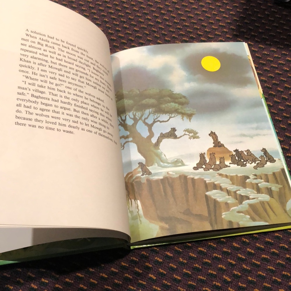 Vintage 1986 children’s book Walt Disney classic The Jungle Book - Picture 6 of 14